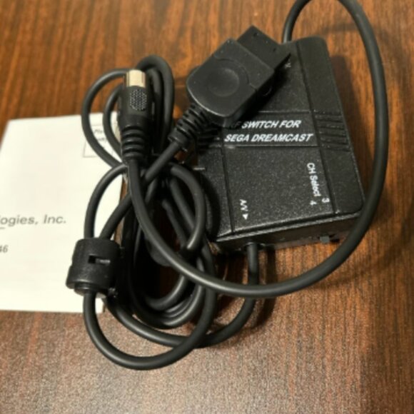 Sega Dreamcast RF Adapter IOB Open Box - Picture 3 of 4